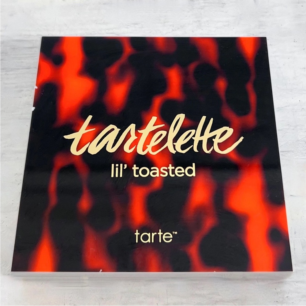 TARTE Lil’ Toasted EYESHADOW PALETTE 9 Shades NEW! Spark Warm Cozy Blaze Flame